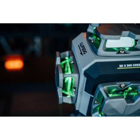 Laser krzyżowy 3D LLP3DG zielony Perfect S058598010 STALCO