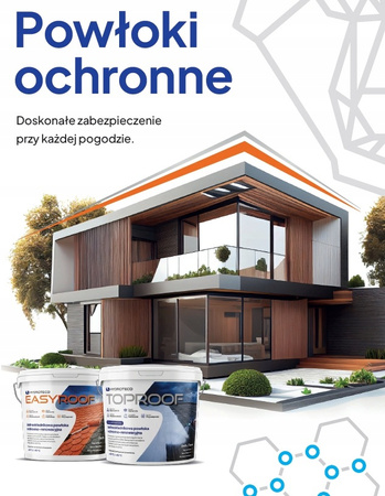 Płynna folia dachowa 15kg szara do aplikacji agregatem TopRoof HYDROTECO