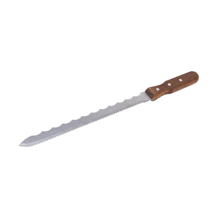 Nóż do cięcia izolacji 280mm rękojeść drewniana S-17780 STALCO