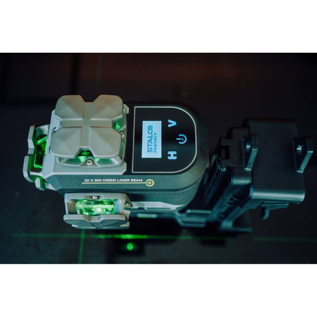Laser krzyżowy 3D LLP3DG zielony Perfect S058598010 STALCO