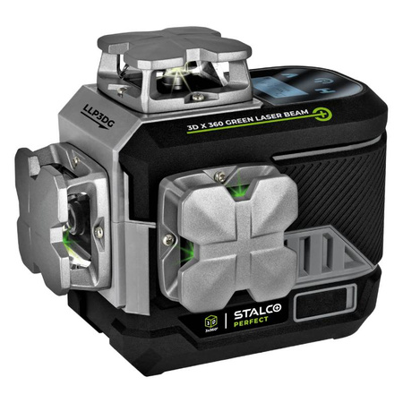 Laser krzyżowy 3D LLP3DG zielony Perfect S058598010 STALCO