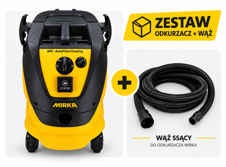 Odkurzacz Dust Extractor 1230 L AFC 230V + wąż 4m 8999200111 MIRKA