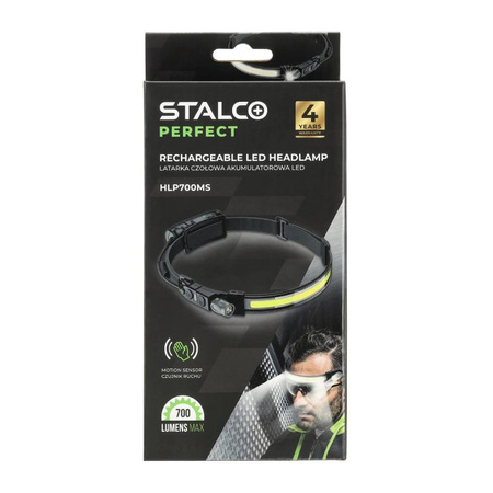 Latarka czołowa aku LED 700lm HLP700MS S052498800 STALCO PERFECT